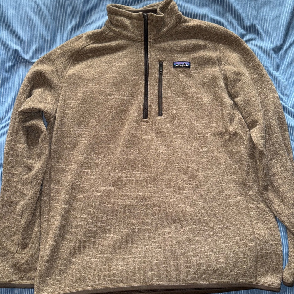 Patagonia Men’s Better Sweater 1/4 Zip Up Sweater